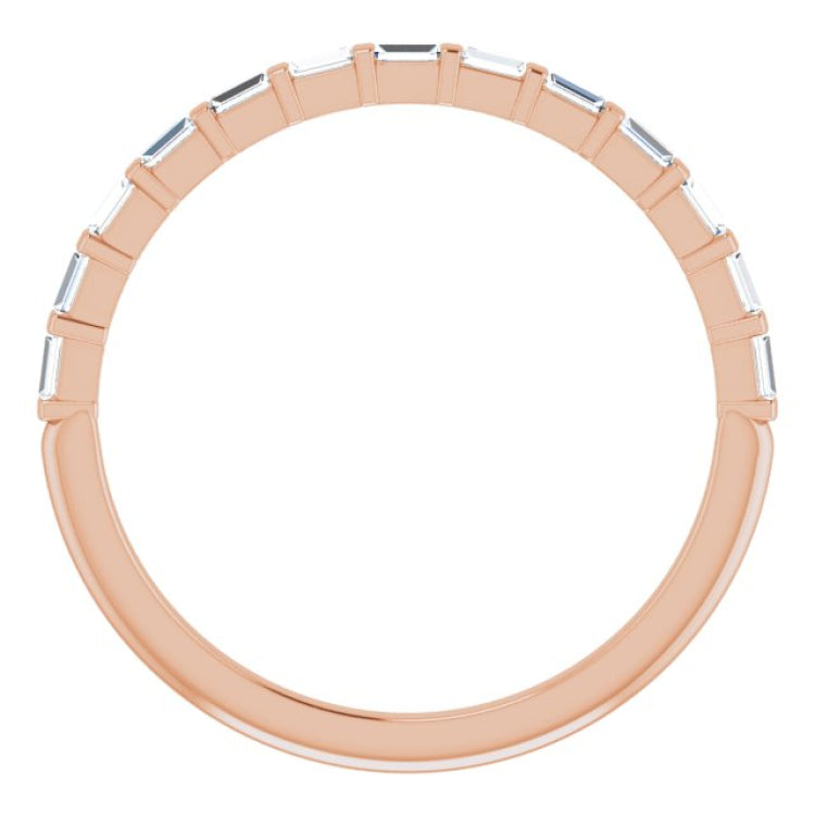 14K Rose 1/5 CTW Natural Diamond Anniversary Band 14K Rose 1/5 CTW Natural Diamond Anniversary Band