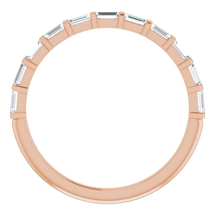 14K Rose 1/4 CTW Natual Diamond Anniversary Band 14K Rose 1/4 CTW Natual Diamond Anniversary Band