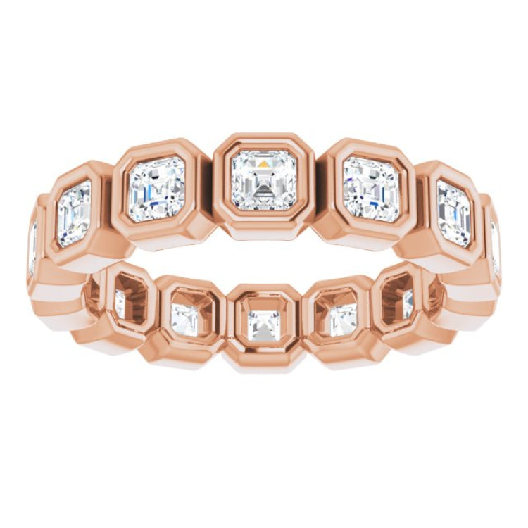 14K Rose 1 5/8 CTW Natural Diamond Eternity Band Size 7 14K Rose 1 5/8 CTW Natural Diamond Eternity Band Size 7