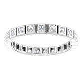 Platinum 1/3 CTW Natural Diamond Eternity Band Size 7