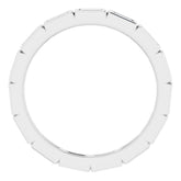 Platinum 1/3 CTW Natural Diamond Eternity Band Size 7