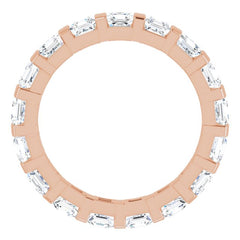 14K Rose 1 9/10 CTW Natural Diamond Eternity Band Size 7 14K Rose 1 9/10 CTW Natural Diamond Eternity Band Size 7