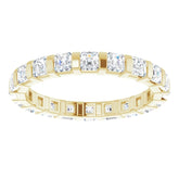 14K Yellow 1 9/10 CTW Natural Diamond Eternity Band Size 7