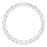Platinum 3/4 CTW Natural Diamond Eternity Band Size 7