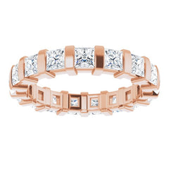 14K Rose 1 7/8 CTW Natural Diamond Eternity Band Size 7 14K Rose 1 7/8 CTW Natural Diamond Eternity Band Size 7