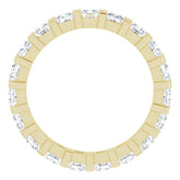 14K Yellow 1 7/8 CTW Natural Diamond Eternity Band Size 7