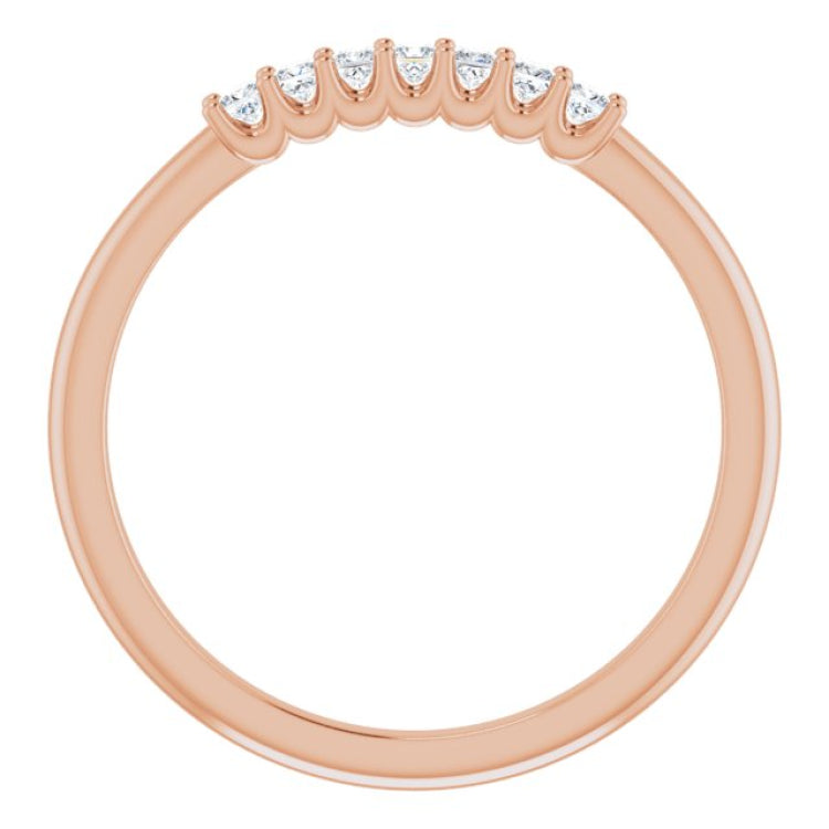 14K Rose 1/6 CTW Natural Diamond Anniversary Band 14K Rose 1/6 CTW Natural Diamond Anniversary Band