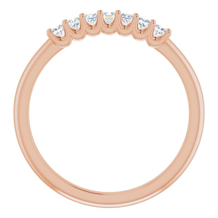 14K Rose 1/4 CTW Natural Diamond Anniversary Band 14K Rose 1/4 CTW Natural Diamond Anniversary Band