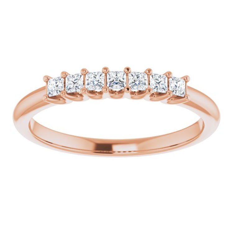 14K Rose 1/4 CTW Natural Diamond Anniversary Band 14K Rose 1/4 CTW Natural Diamond Anniversary Band