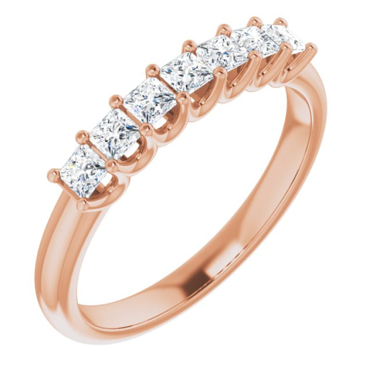 14K Rose 1/2 CTW Natural Diamond Anniversary Band 14K Rose 1/2 CTW Natural Diamond Anniversary Band
