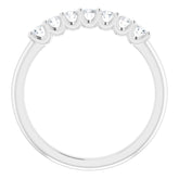 14K White 1/3 CTW Natural Diamond Anniversary Band