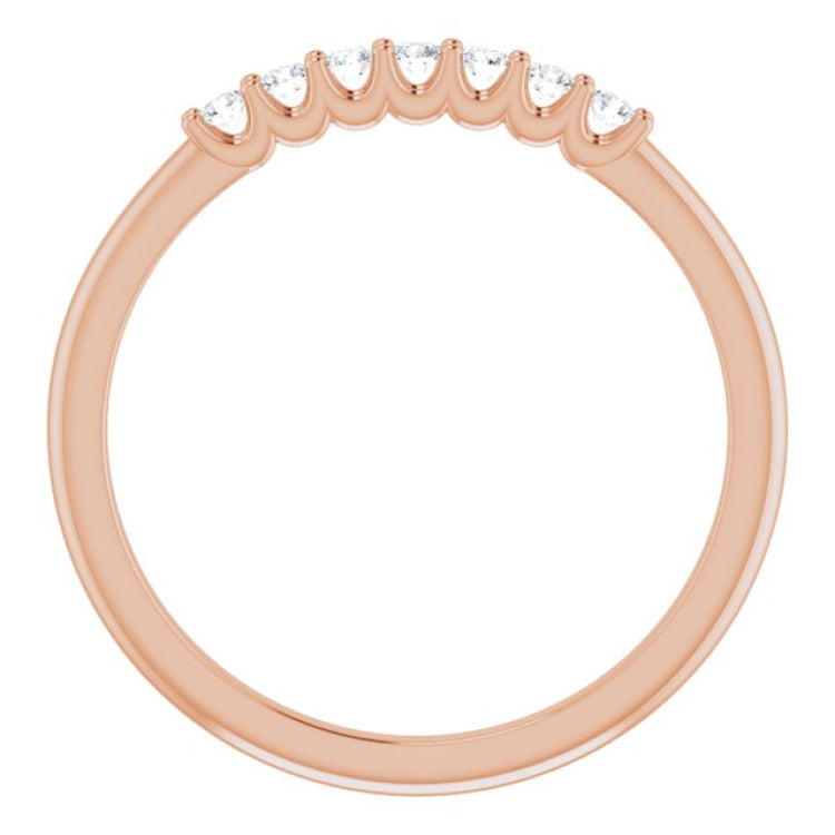14K Rose 1/10 CTW Natural Diamond Anniversary Band 14K Rose 1/10 CTW Natural Diamond Anniversary Band