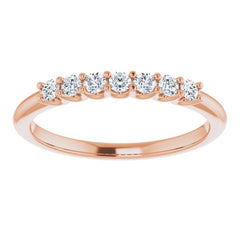 14K Rose 1/5 CTW Natural Diamond Anniversary Band 14K Rose 1/5 CTW Natural Diamond Anniversary Band