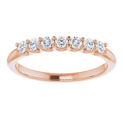 14K Rose 1/3 CTW Natural Diamond Anniversary Band 14K Rose 1/3 CTW Natural Diamond Anniversary Band