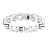 Platinum 2 3/8 CTW Natural Diamond Eternity Band Size 5