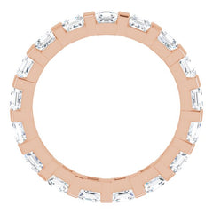 14K Rose 1 3/4 CTW Natural Diamond Eternity Band Size 5 14K Rose 1 3/4 CTW Natural Diamond Eternity Band Size 5