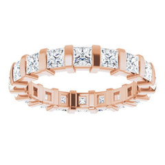 14K Rose 1 5/8 CTW Natural Diamond Eternity Band Size 5 14K Rose 1 5/8 CTW Natural Diamond Eternity Band Size 5