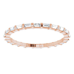 14K Rose 1/3 CTW Natural Diamond Eternity Band Size 5 14K Rose 1/3 CTW Natural Diamond Eternity Band Size 5