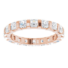 14K Rose 1 3/4 CTW Natural Diamond Eternity Band Size 6 14K Rose 1 3/4 CTW Natural Diamond Eternity Band Size 6