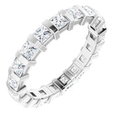 Platinum 1 3/4 CTW Natural Diamond Eternity Band Size 6