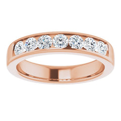 14K Rose 1 CTW Natural Diamond Band 14K Rose 1 CTW Natural Diamond Band