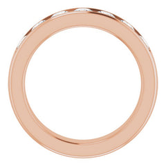 14K Rose 1 7/8 CTW Natural Diamond Band 14K Rose 1 7/8 CTW Natural Diamond Band