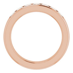 14K Rose 1 3/4 CTW Natural Diamond Band 14K Rose 1 3/4 CTW Natural Diamond Band