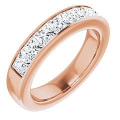 14K Rose 2 3/4 CTW Natural Diamond Band 14K Rose 2 3/4 CTW Natural Diamond Band