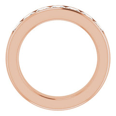 14K Rose 2 3/4 CTW Natural Diamond Band 14K Rose 2 3/4 CTW Natural Diamond Band