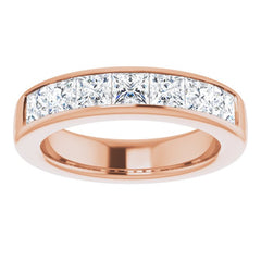 14K Rose 2 3/4 CTW Natural Diamond Band 14K Rose 2 3/4 CTW Natural Diamond Band