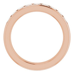14K Rose 1 3/4 CTW Natural Diamond Band 14K Rose 1 3/4 CTW Natural Diamond Band