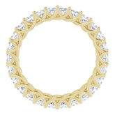 14K Yellow 2 3/8 CTW Natural Diamond Eternity Band