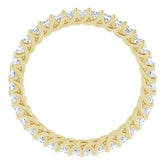 14K Yellow 1 1/6 CTW Natural Diamond Eternity Band