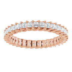 14K Rose 1 1/6 CTW Natural Diamond Eternity Band 14K Rose 1 1/6 CTW Natural Diamond Eternity Band