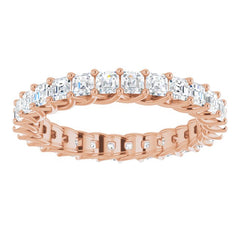 14K Rose 2 1/8 CTW Natural Diamond Eternity Band Size 7 14K Rose 2 1/8 CTW Natural Diamond Eternity Band Size 7