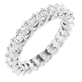 Platinum 2 1/8 CTW Natural Diamond Eternity Band Size 7