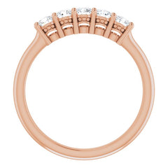 14K Rose 1/3 CTW Natural Diamond Anniversary Band 14K Rose 1/3 CTW Natural Diamond Anniversary Band