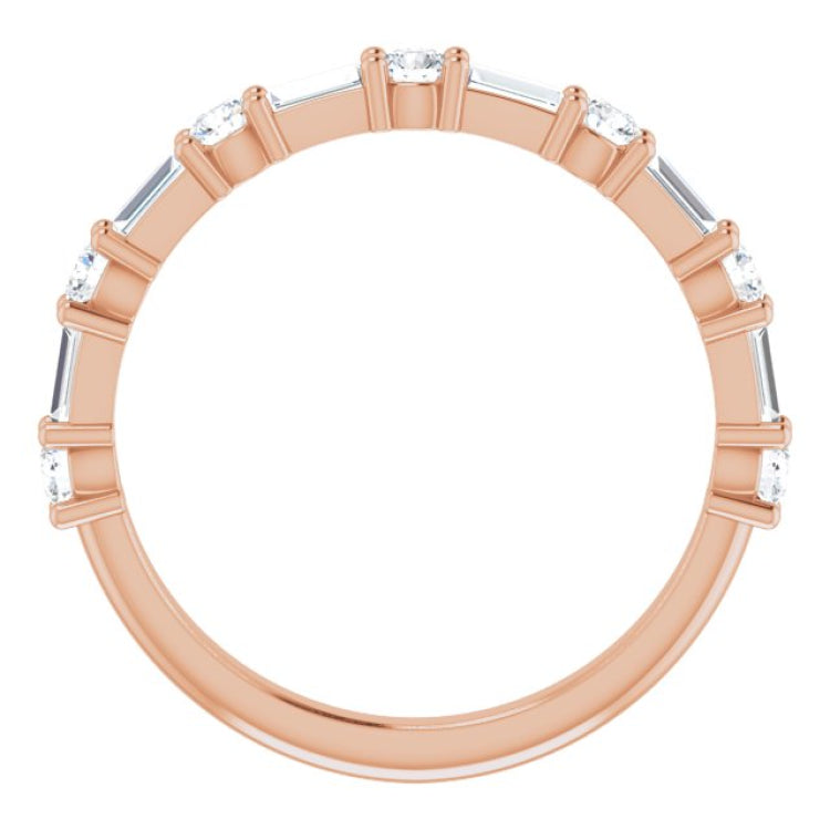 14K Rose 1/3 CTW Natural Diamond Anniversary Band 14K Rose 1/3 CTW Natural Diamond Anniversary Band