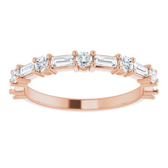 14K Rose 1/3 CTW Natural Diamond Anniversary Band 14K Rose 1/3 CTW Natural Diamond Anniversary Band
