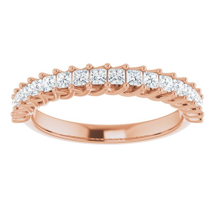 14K Rose 1/2 CTW Natural Diamond Anniversary Band 14K Rose 1/2 CTW Natural Diamond Anniversary Band