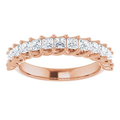 14K Rose 1 CTW Natural Diamond Anniversary Band 14K Rose 1 CTW Natural Diamond Anniversary Band