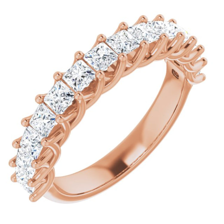 14K Rose 1 1/3 CTW Natural Diamond Anniversary Band 14K Rose 1 1/3 CTW Natural Diamond Anniversary Band
