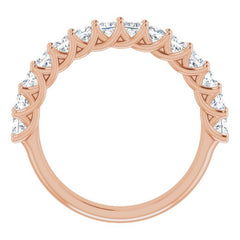 14K Rose 1 1/3 CTW Natural Diamond Anniversary Band 14K Rose 1 1/3 CTW Natural Diamond Anniversary Band