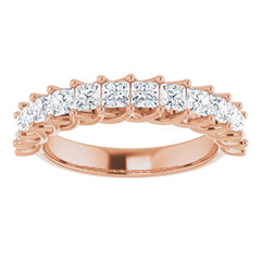 14K Rose 1 1/3 CTW Natural Diamond Anniversary Band 14K Rose 1 1/3 CTW Natural Diamond Anniversary Band