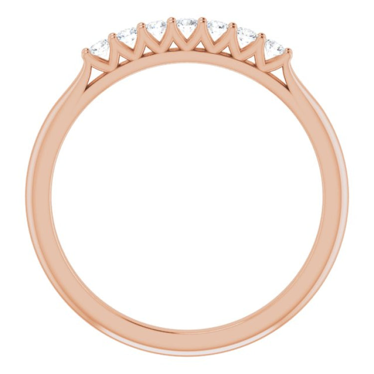 14K Rose 1/6 CTW Natural Diamond Anniversary Band 14K Rose 1/6 CTW Natural Diamond Anniversary Band