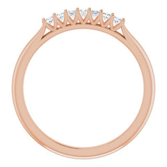 14K Rose 1/6 CTW Natural Diamond Anniversary Band 14K Rose 1/6 CTW Natural Diamond Anniversary Band