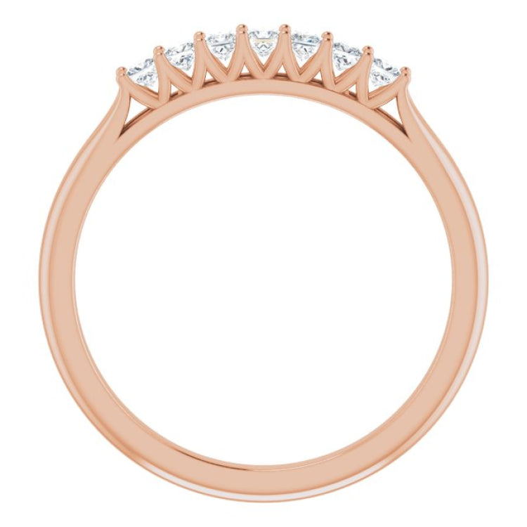 14K Rose 1/4 CTW Natural Diamond Anniversary Band 14K Rose 1/4 CTW Natural Diamond Anniversary Band