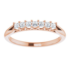 14K Rose 1/4 CTW Natural Diamond Anniversary Band 14K Rose 1/4 CTW Natural Diamond Anniversary Band
