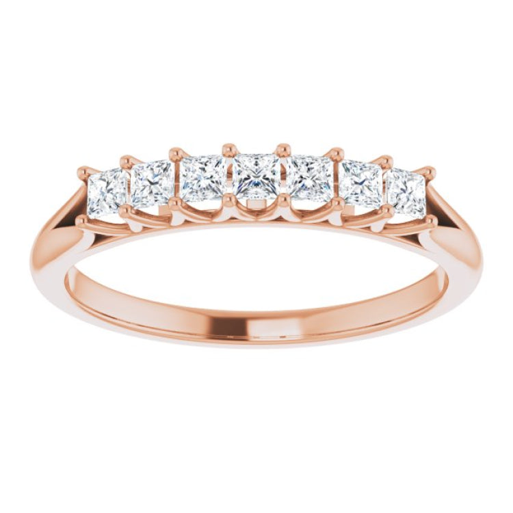 14K Rose 1/3 CTW Natural Diamond Anniversary Band 14K Rose 1/3 CTW Natural Diamond Anniversary Band