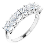 Platinum 1 3/8 CTW Natural Diamond Anniversary Band